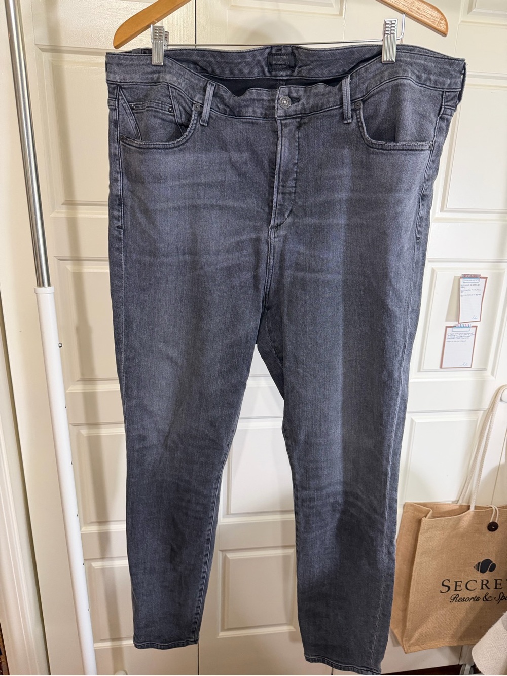 Citizens Of Humanity Women's Charcoal Skinny Jeans